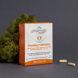 Bottle of Pharmalp DEFENSES 30 capsules – probiotics + prebiotics + zinc formula