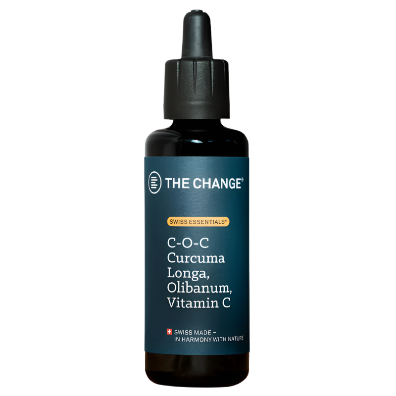 BE THE CHANGE  C-O-C Curcuma Longa, Olibanum, Vitamin C - highly bioavailable