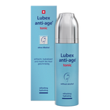 Close-up texture of Lubex anti-age Tonic – lightweight watery tonic with hyaluronate for skin hydration