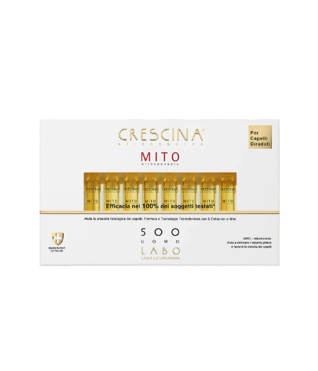Labo Suisse Crescina Transdermic Re-Growth MITO for men 500 20 fiale/amp