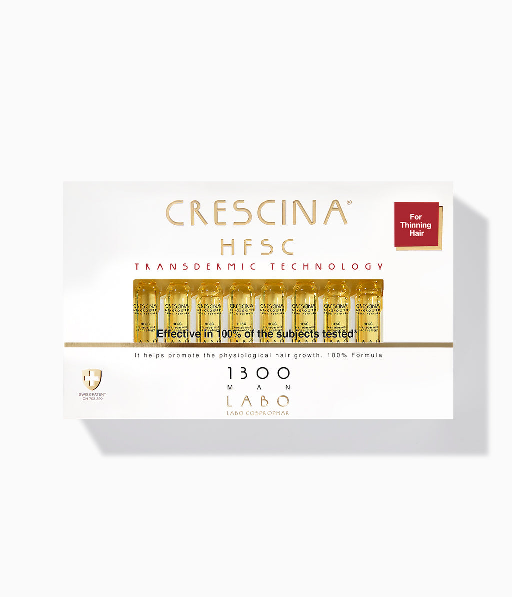 Crescina Transdermic HFSC 1300 Women – Swiss hair regrowth treatment ampoules