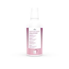 DR. Wild DEPURDENT Clean & Polish Mouth Rinse – Swiss whitening & plaque control mouthwash 500 ml