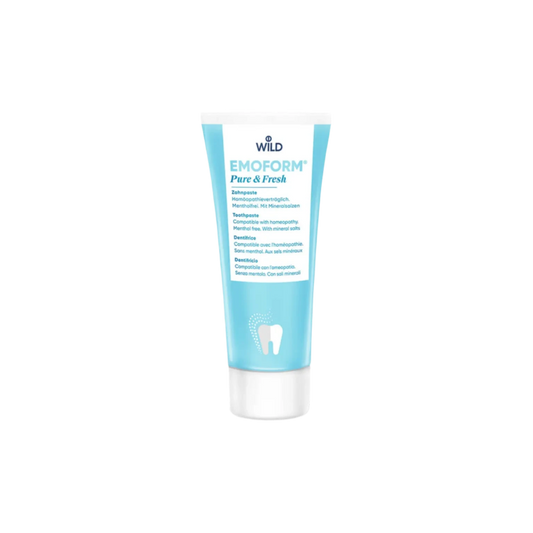 DR. Wild Emoform Pure & Fresh Toothpaste – Swiss fluoride-free mineral salt formula 75 ml