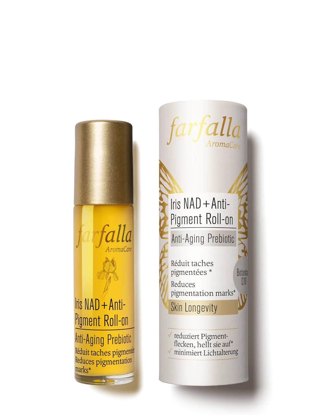 Farfalla Iris Anti-Pigment Roll-On Anti-Aging Prebiotic 10 ml