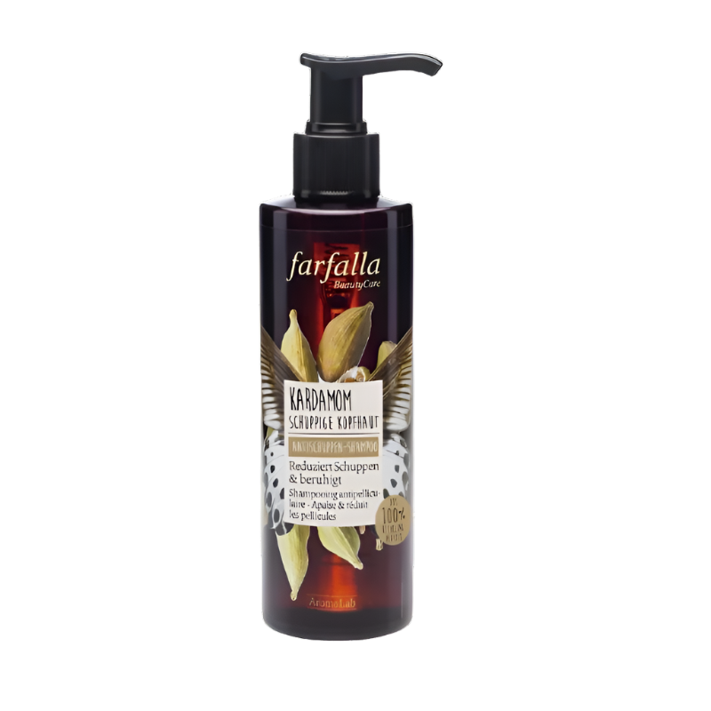 Farfalla cardamom shampoo anti dandruff