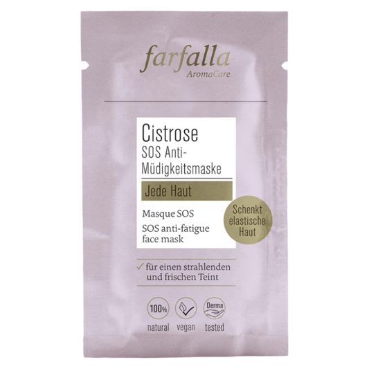 Farfalla cistus SOS anti-fatigue face mask 1 piece 7 ml