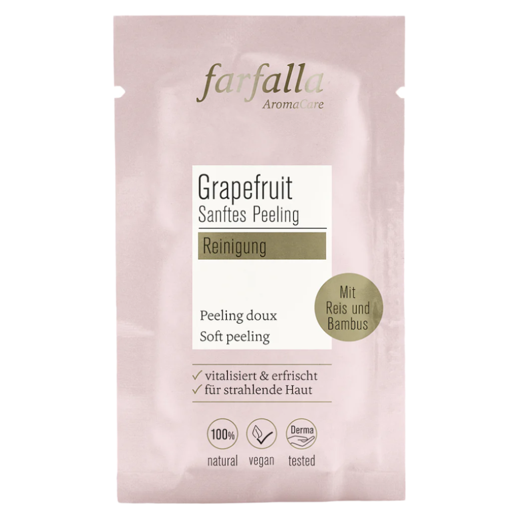 Farfalla grapefruit reinigung soft peeling 10*7 ml