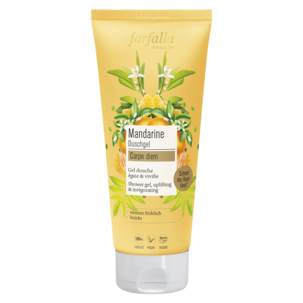 Farfalla mandarine carpe diem - moisturizing shower gel 200 ml