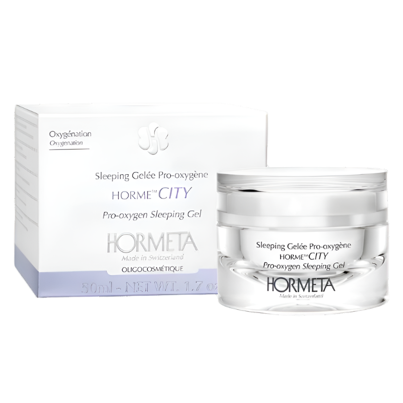 Hormeta – HorméCITY Pro-Oxygen Sleeping Gel | Revitalizing Night Mask | 50 ml