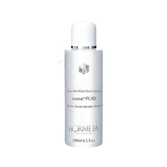 Hormeta HormePURE Swiss Secret Micellar Water – Swiss gentle micellar cleanser | 200 ml