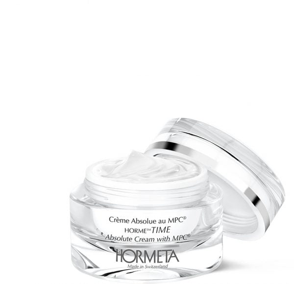 Hormeta Swiss skincare packaging – Absolute Cream with MPC at Beautylion.ch
