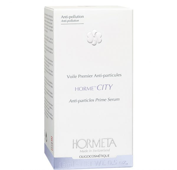Hormeta Swiss skincare packaging – Anti-particles Prime Serum at Beautylion.ch