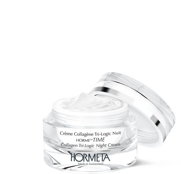 Hormeta Swiss skincare packaging – Collagen Tri-Logic Night Cream at Beautylion.ch
