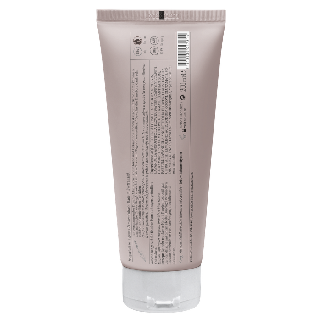 Farfalla – Mountain Lavender Relax Shower Gel | Body Cleanser | 200 ml