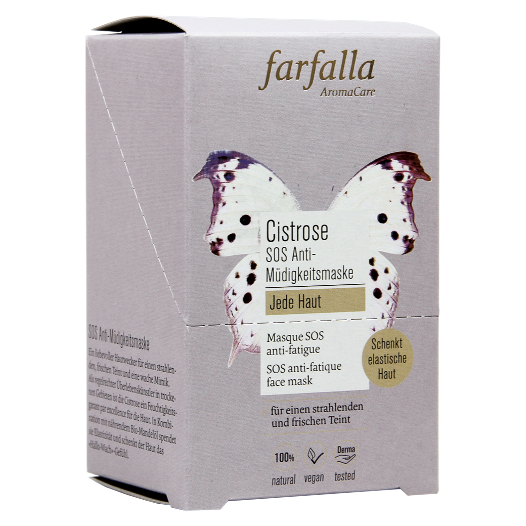 Farfalla cistus SOS anti-fatigue face mask 10* 7 ml