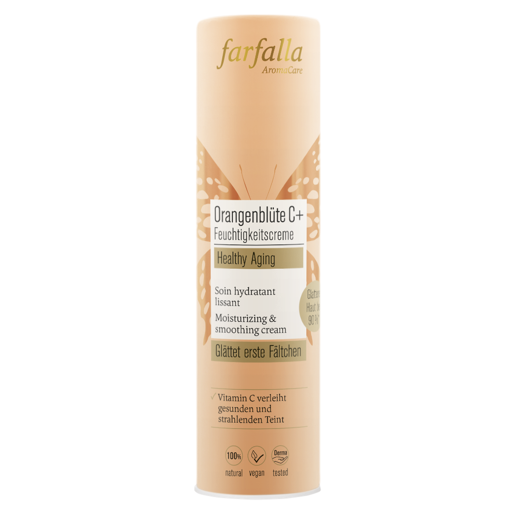 Farfalla orange blossom moisturising & smoothing cream 30 ml