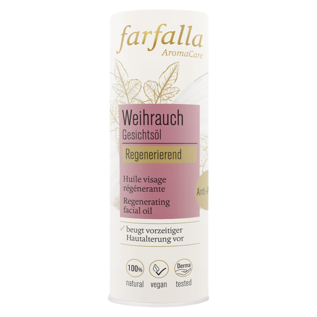 Farfalla frankincense regenerating facial oil 20 ml