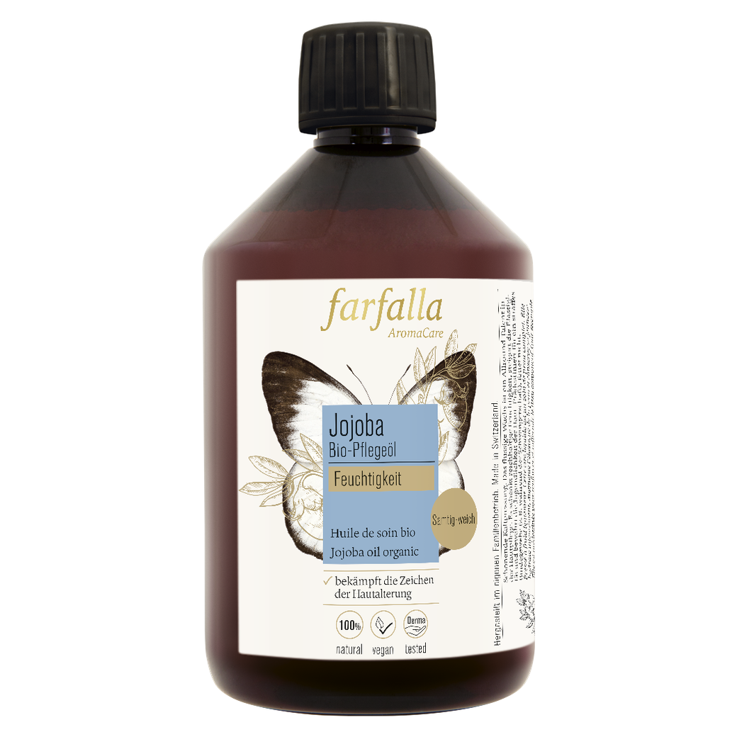 Farfalla jojoba moisturising organic oil