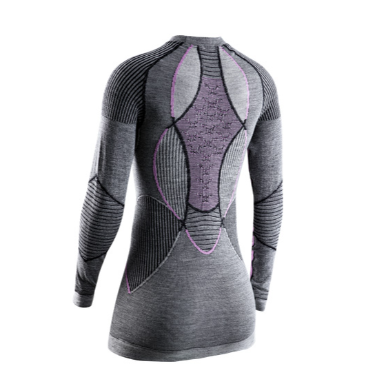 X-BIONIC APANI 4.0 MERINO SHIRT ROUND NECK LG SL WMN