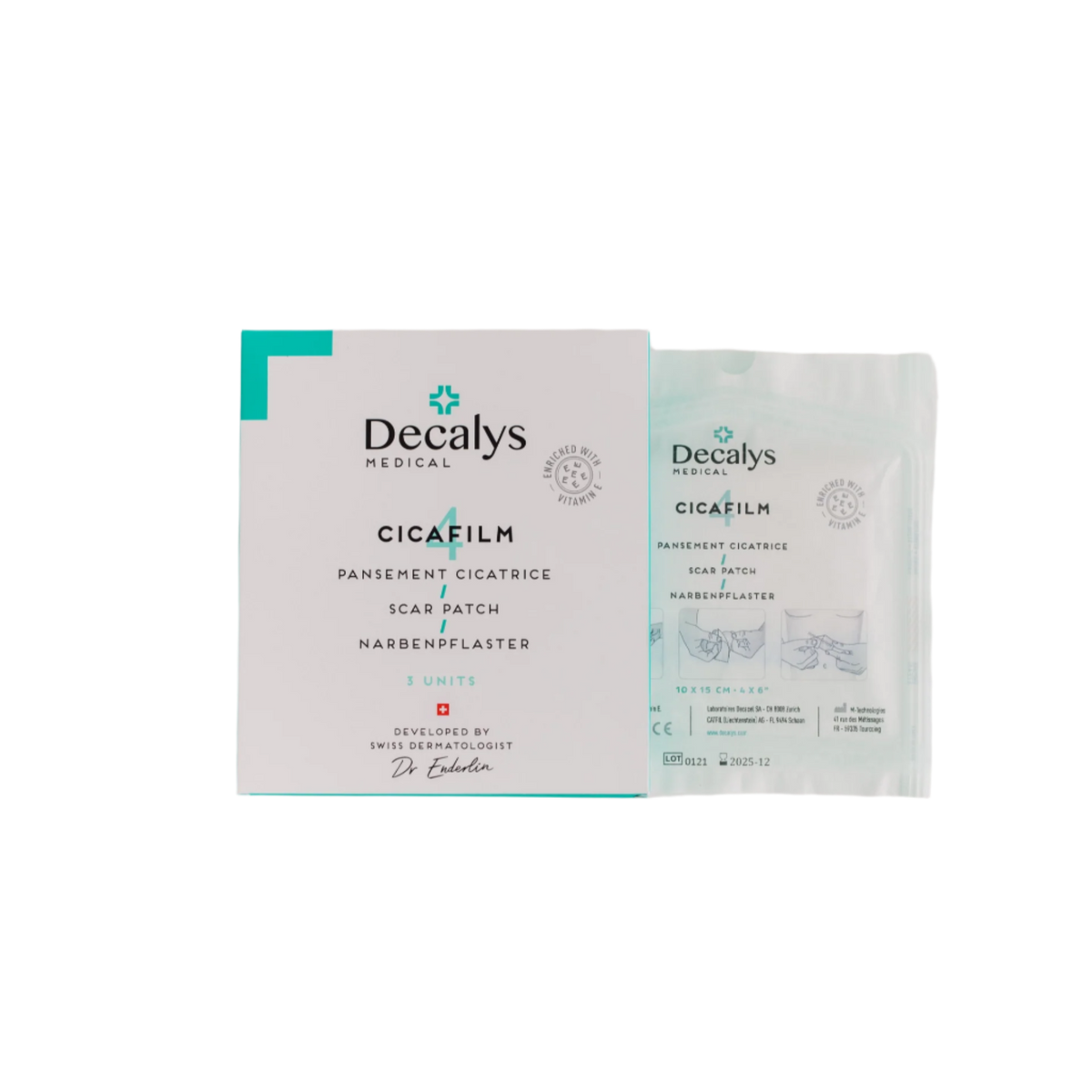 Decalys Medical CICAFILM - Scar patch N4