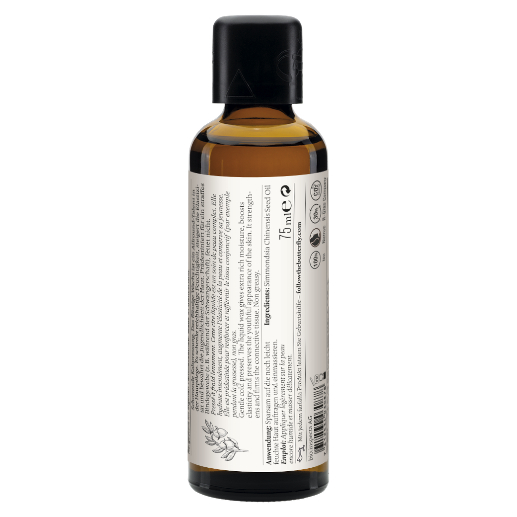 Farfalla jojoba moisturising organic oil