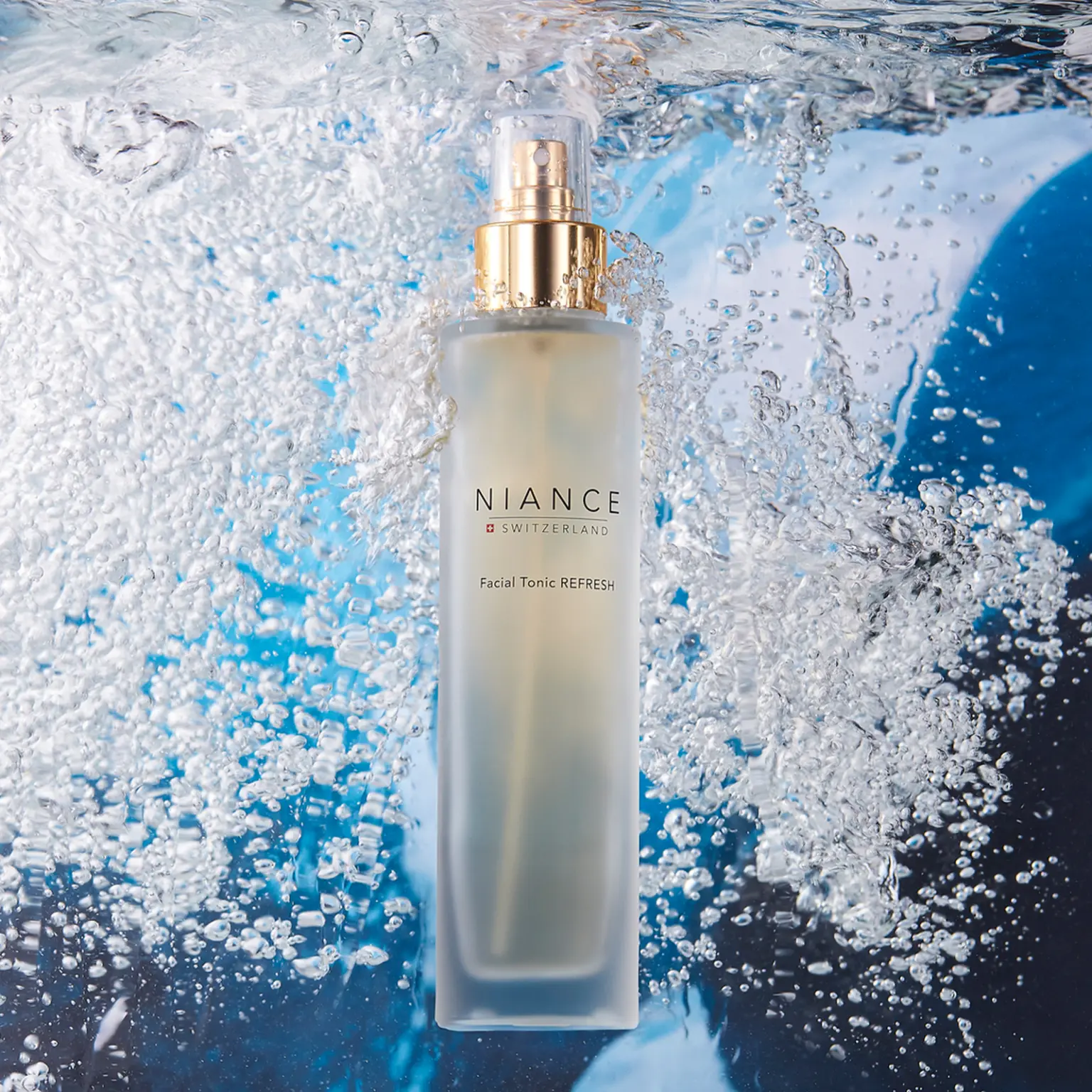 Key ingredients: glacier water, hyssop extract, Saccharomyces lysate