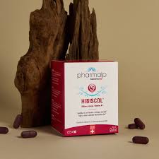 Label of Swiss-made HIBISCOL® by Pharmalp – cardiovascular wellness formula