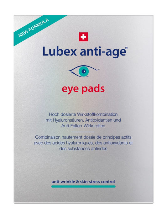 Lubex anti-age Eye Pads – Swiss anti-wrinkle eye mask for plumping & stress relief | Beautylion.ch