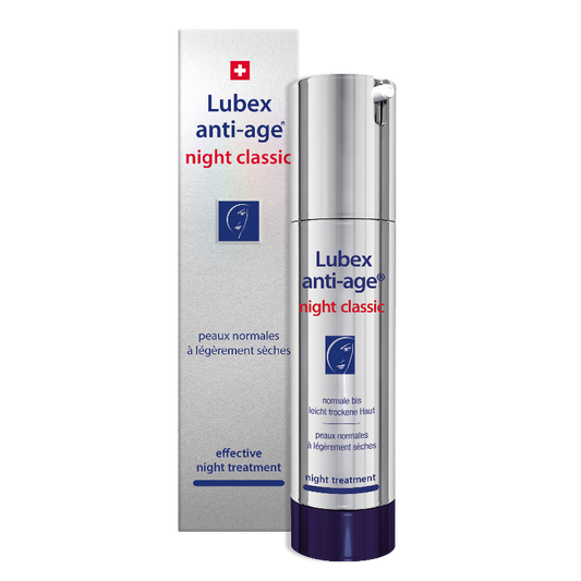 Lubex anti-age Night Classic – Swiss overnight treatment cream for normal to slightly dry skin | Beautylion.ch