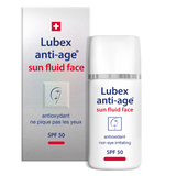 Lubex anti-age Sun Fluid Face – Swiss mineral SPF50 UV & anti-pollution shield for all skin types | Beautylion.ch
