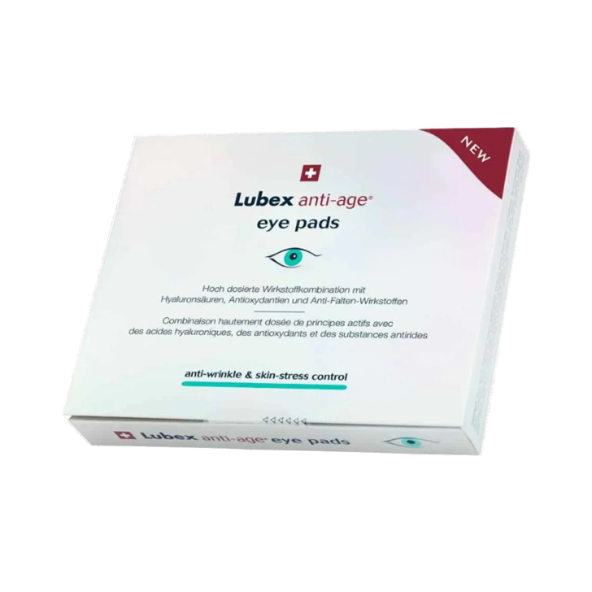 Lubex anti-age eye pads 8 sachets x 2 pads