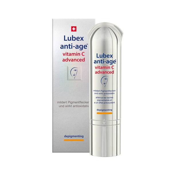Lubex anti-age vitamin C advanced – depigmenting care with box Main image