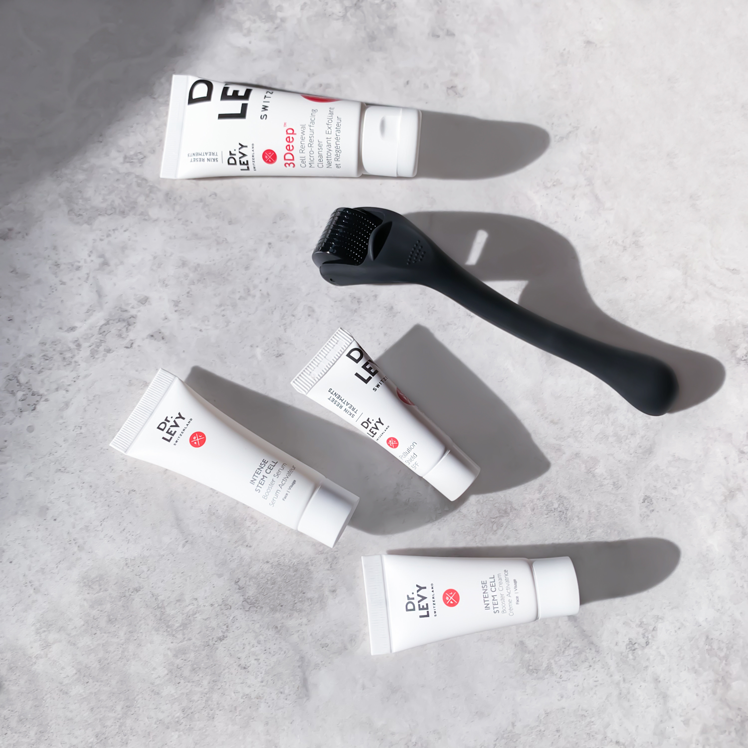 MicroSkin Roller 540 titanium needles – Dr. LEVY SkinDeep Cure skincare tool