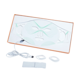 Nebulyft LED face mask light therapy device + nebulyft facial mask