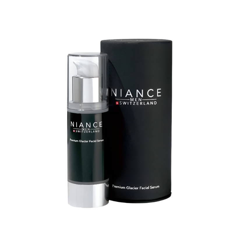 Niance glacial facial serum men