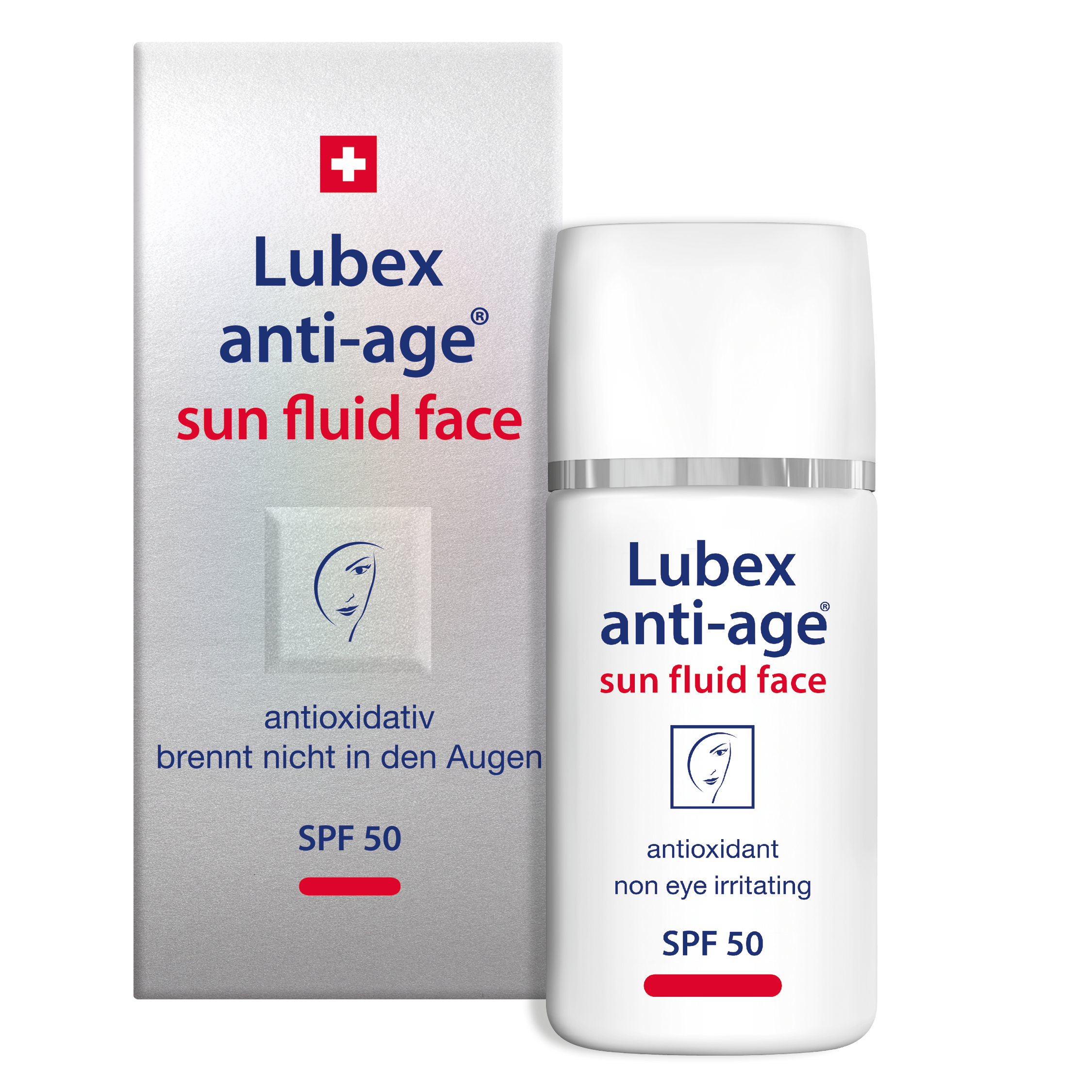 Lubex anti-age face sun fluid SPF50 30 ml