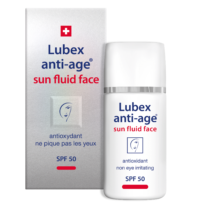 Lubex anti-age face sun fluid SPF50 30 ml