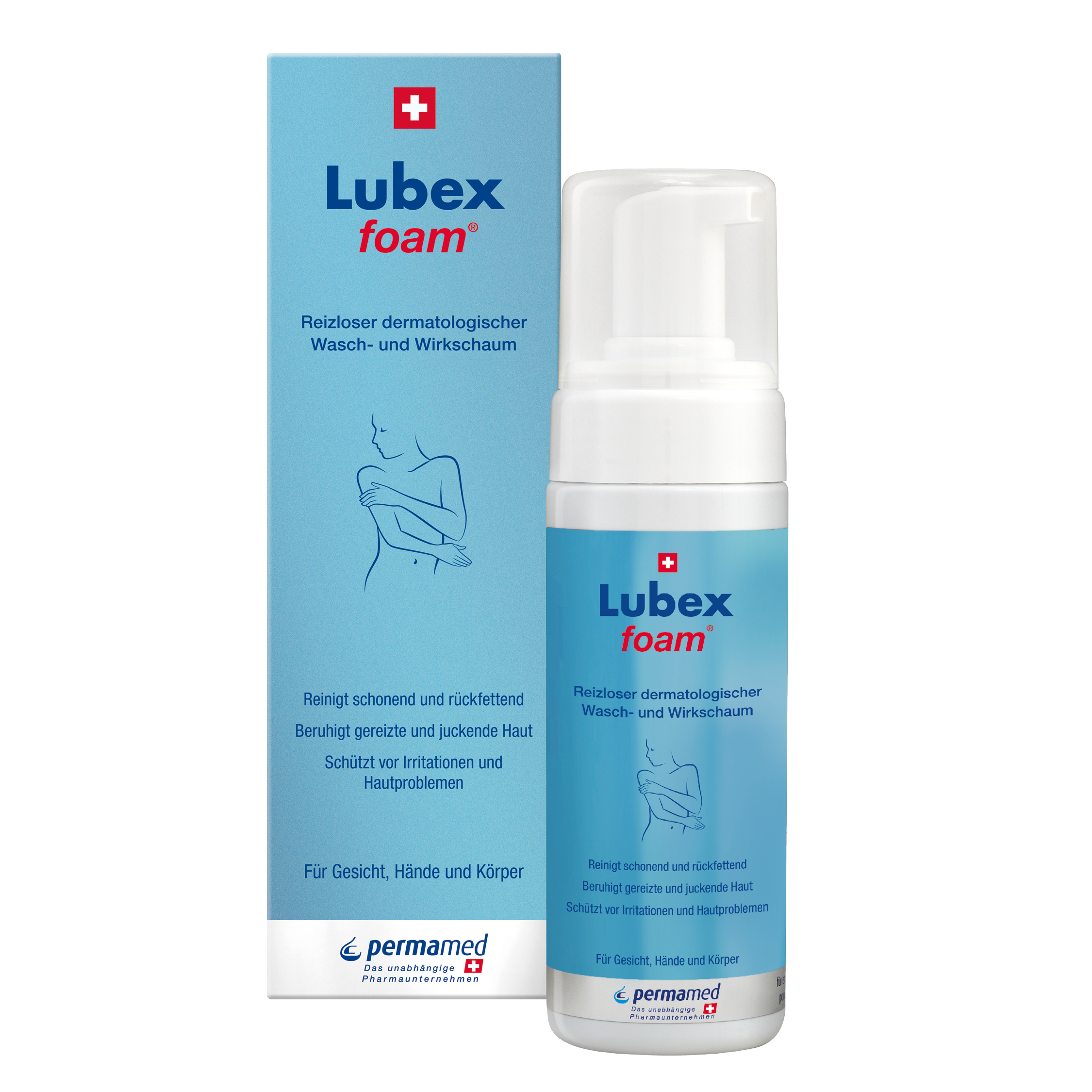 Lubex – foam | Gentle Cleansing Foam for Sensitive & Irritated Skin | 150 ml Secondary image