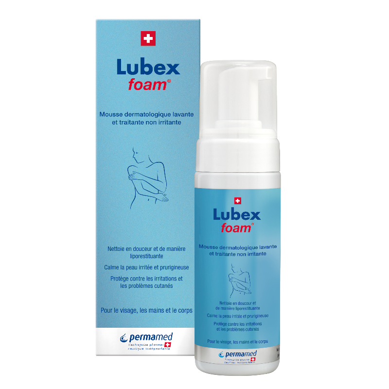 Lubex – foam | Gentle Cleansing Foam for Sensitive & Irritated Skin | 150 ml
