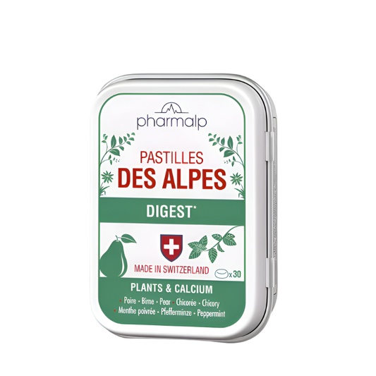 Pharmalp Pastilles des Alpes DIGEST – Swiss alpine lozenges for digestive comfort