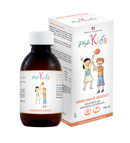 PhytoKids Immunity Boost – Swiss immune support syrup for kids | 150 ml