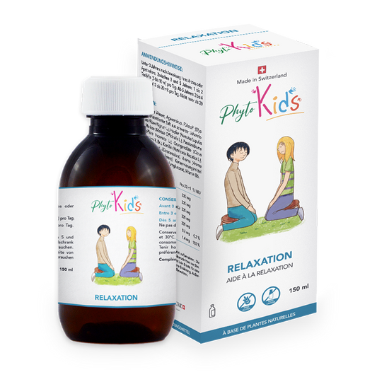 Phytokids Relaxation – Swiss natural calming syrup for children | 150 ml