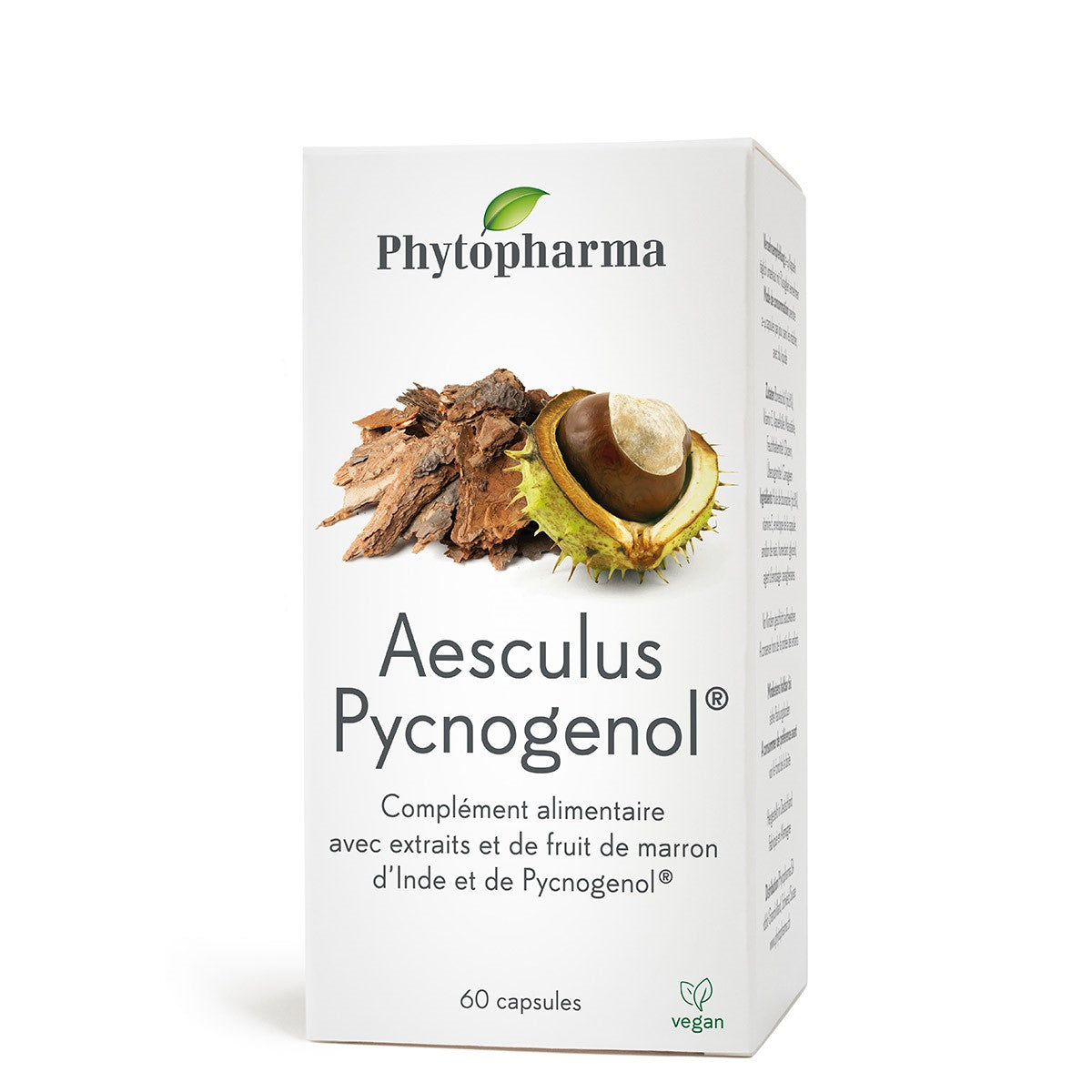 Phytopharma Aesculus Pycnogenol Capsules Plant Extract 60 Capsules