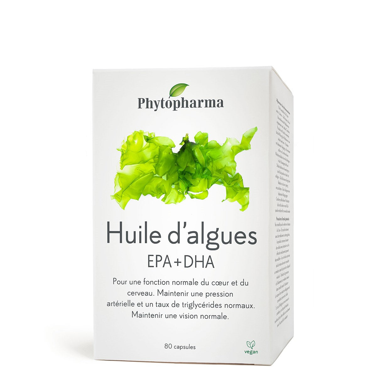 Phytopharma – Algae Oil EPA + DHA | Omega-3 Support | 80 capsules Main image