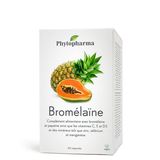 Phytopharma Bromelain Capsules Enzyme Support 45 capsules