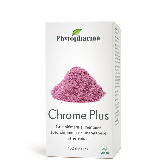 Phytopharma – Chrome Plus Tablets | Chromium & Metabolic Support | 100 tablets