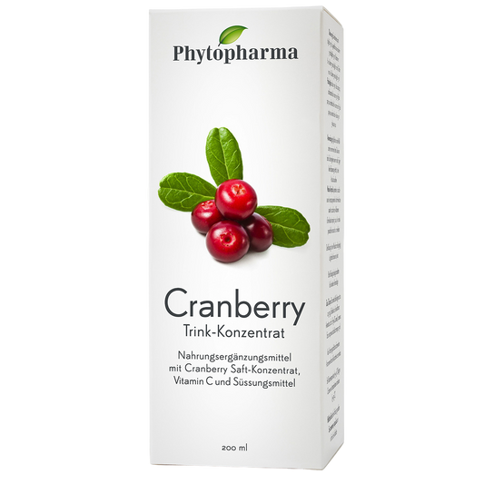 Phytopharma Cranberry Drink Concentrate – Urinary Tract & Immune Support