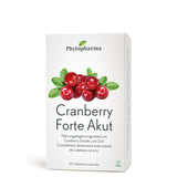 Phytopharma – Cranberry Forte Akut | High Concentration Cranberry & Zinc | 30 tablets