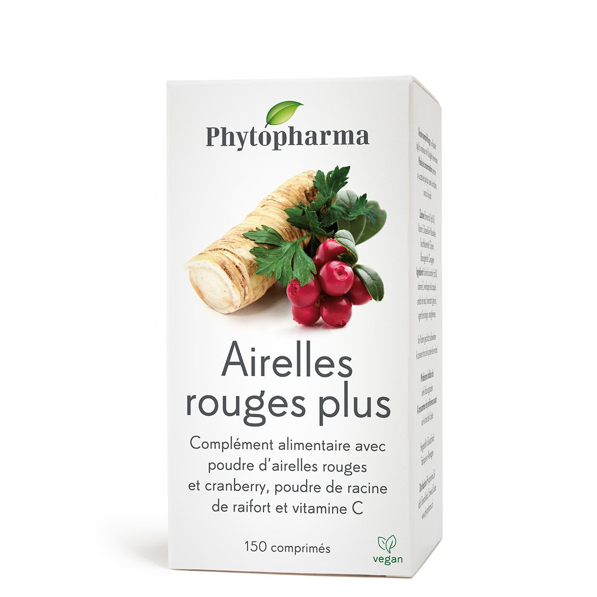 Phytopharma Cranberry Plus Plant-Based Tablets 150 Tablets