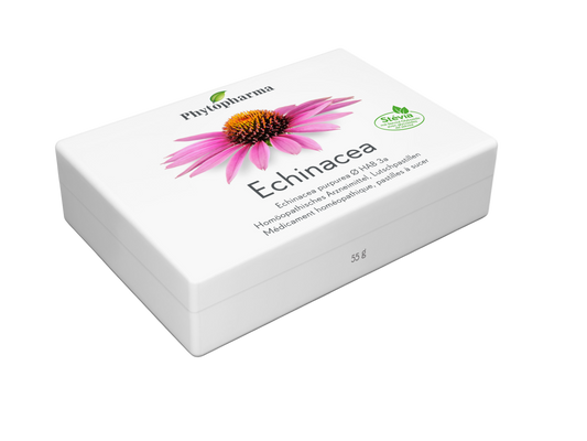 Phytopharma Echinacea Pastilles 55 g — immune lozenges with echinacea